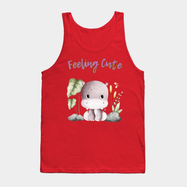 Cute Little Baby Animals #9 Tank Top by Gileart